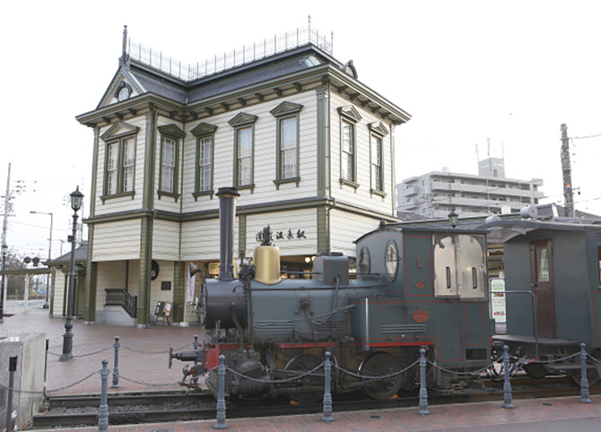 The whistle of the Botchan steam train