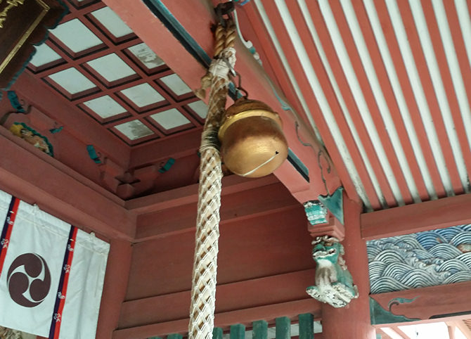 The sound of shrine bells