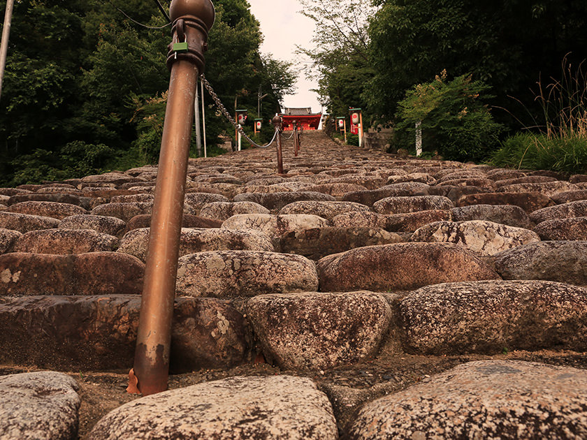 Approach to Isaniwa Shrine (Matsuyama City, Ehime Prefecture)